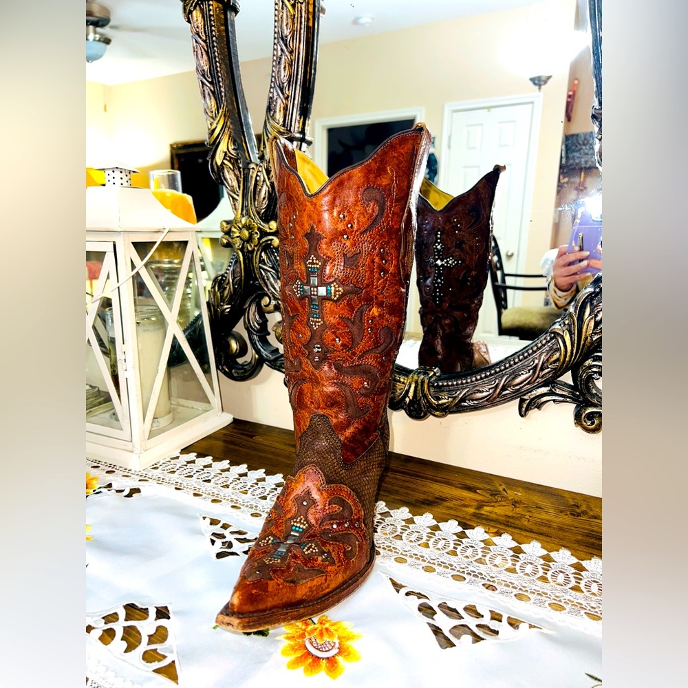 Corral Cross Western Boots